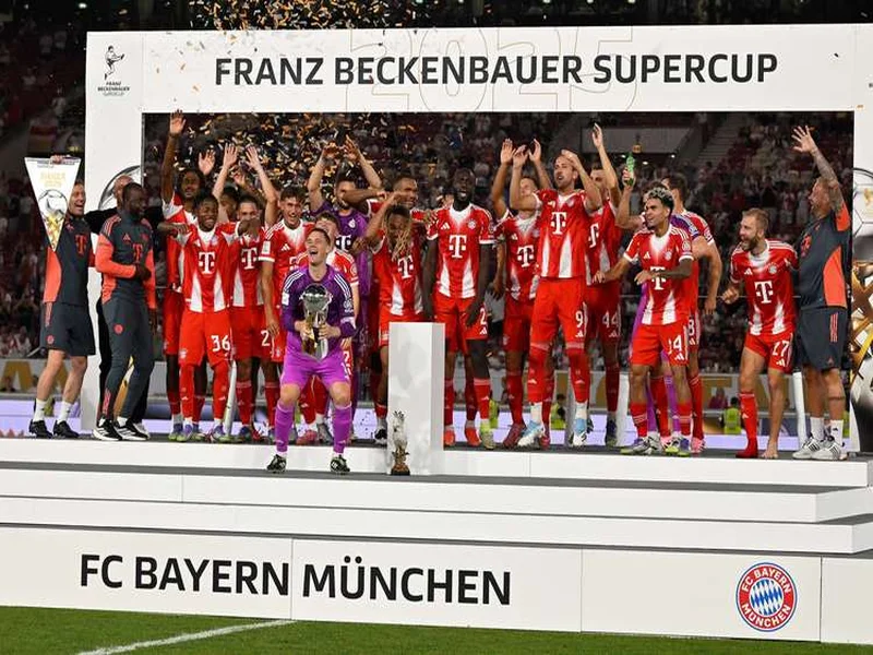 本赛季俱乐部双人组进球榜:凯恩+迪亚斯37球高居第一